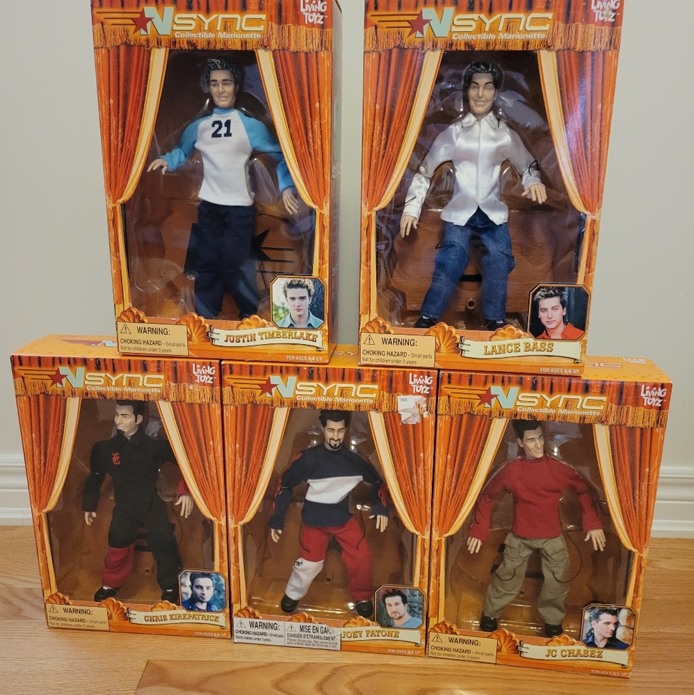 NSync Marionette Dolls